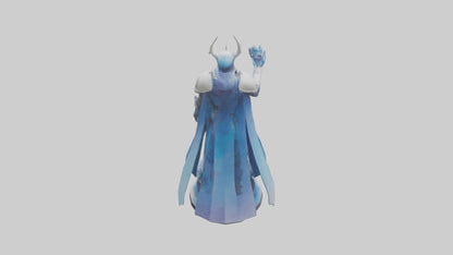 Galactic Protector statue model 3D model