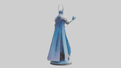 Galactic Protector statue model 3D model