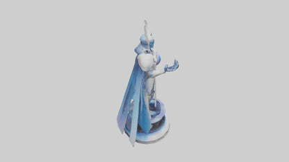 Galactic Protector statue model 3D model