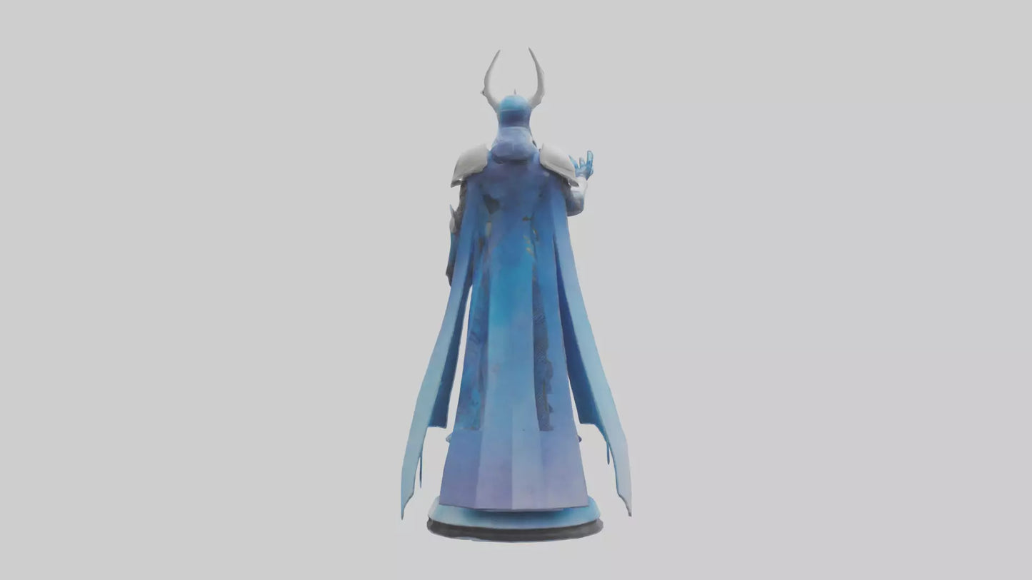 Galactic Protector statue model 3D model