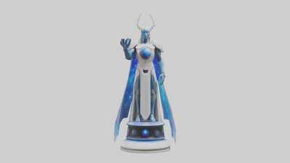 Galactic Protector statue model 3D model