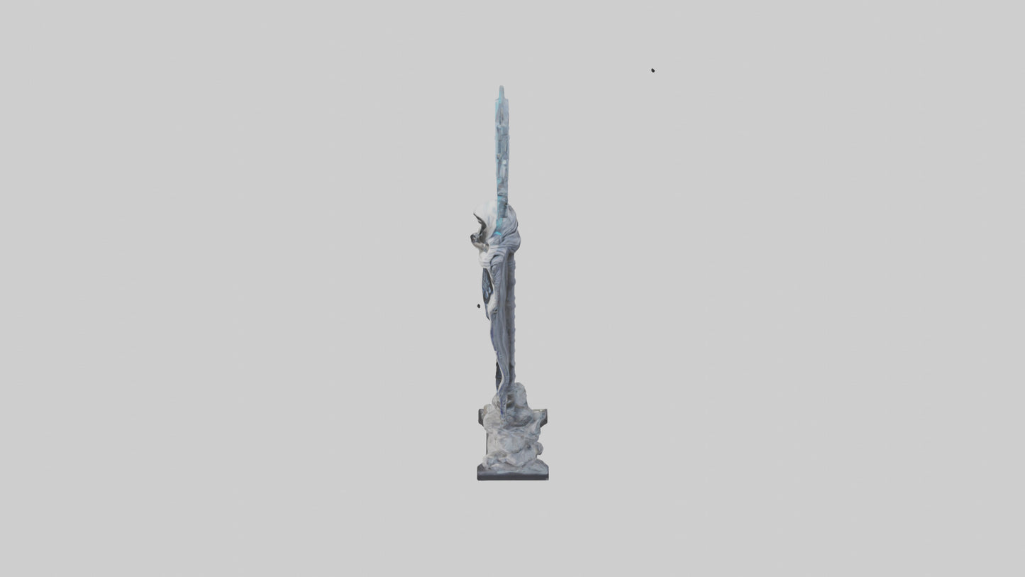 Galactic Reaper statue model 3D model