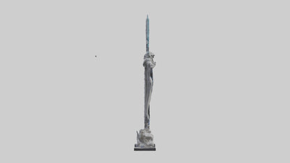Galactic Reaper statue model 3D model