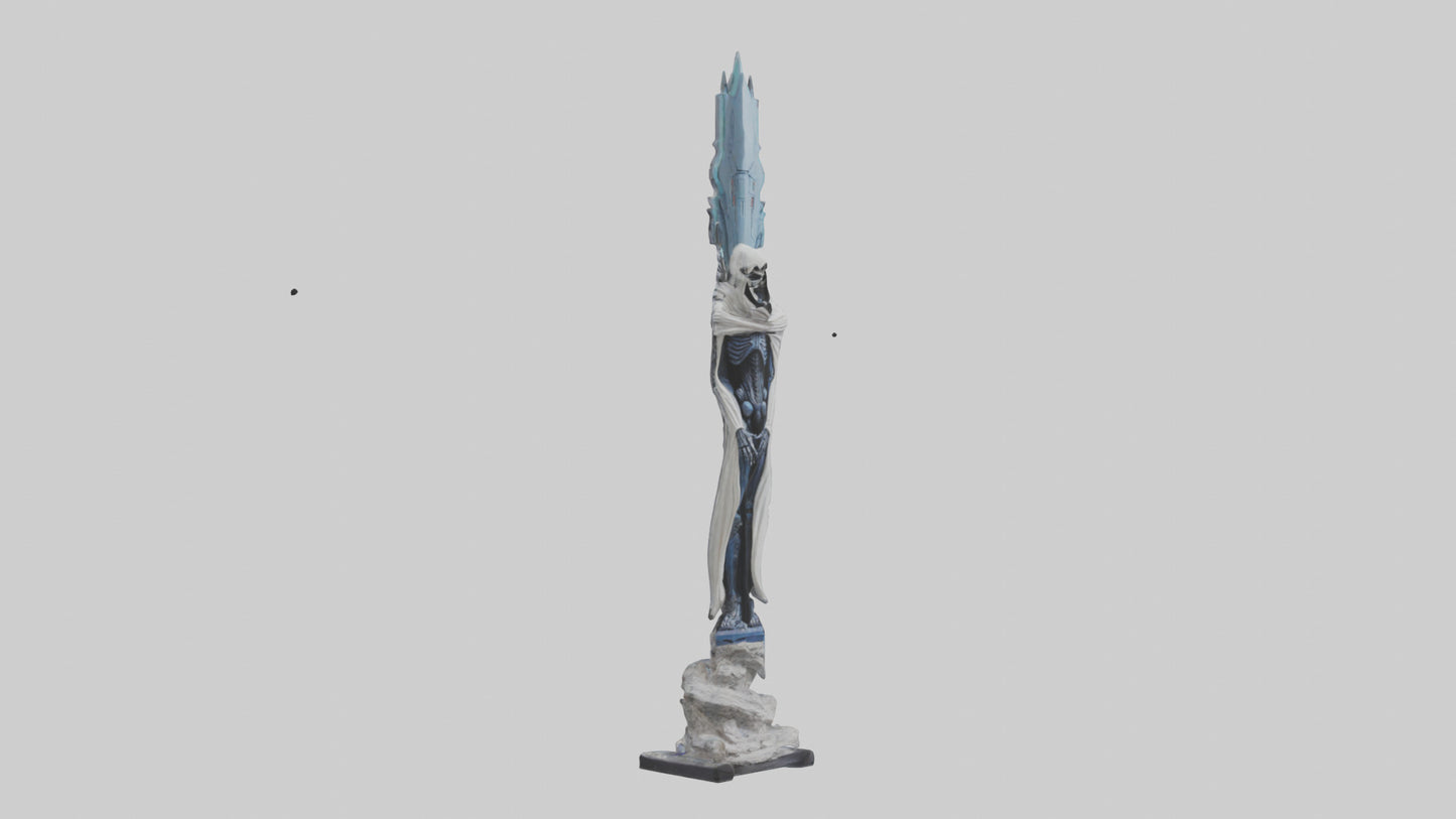 Galactic Reaper statue model 3D model