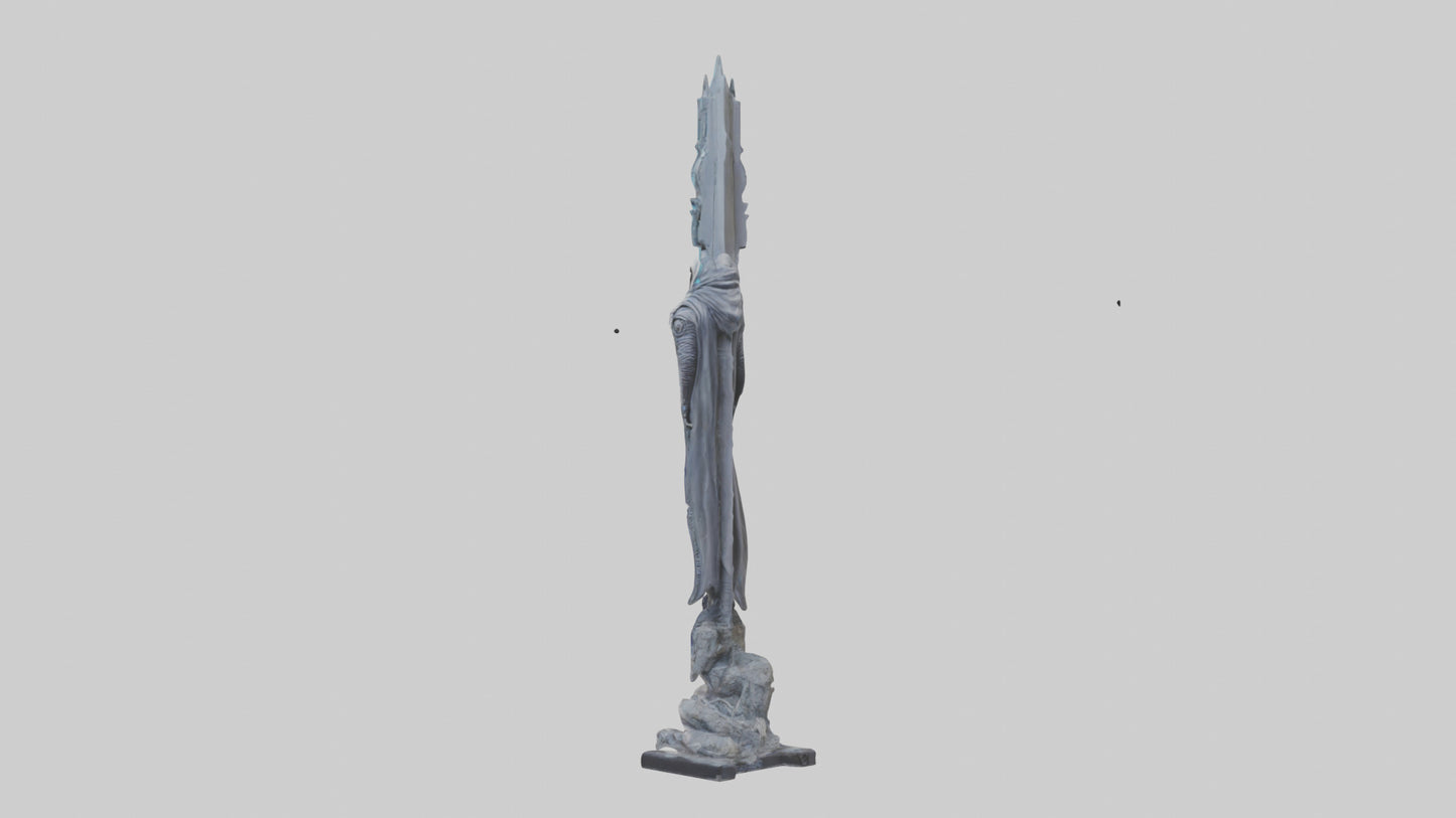 Galactic Reaper statue model 3D model