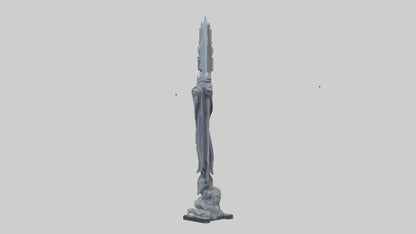 Galactic Reaper statue model 3D model