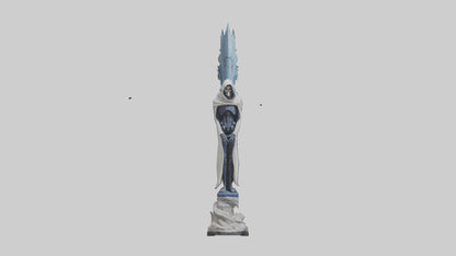 Galactic Reaper statue model 3D model