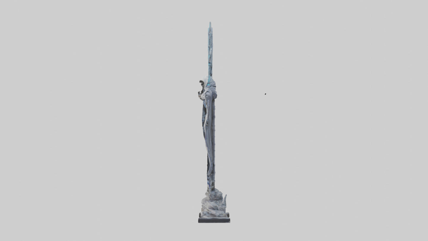 Galactic Reaper statue model 3D model