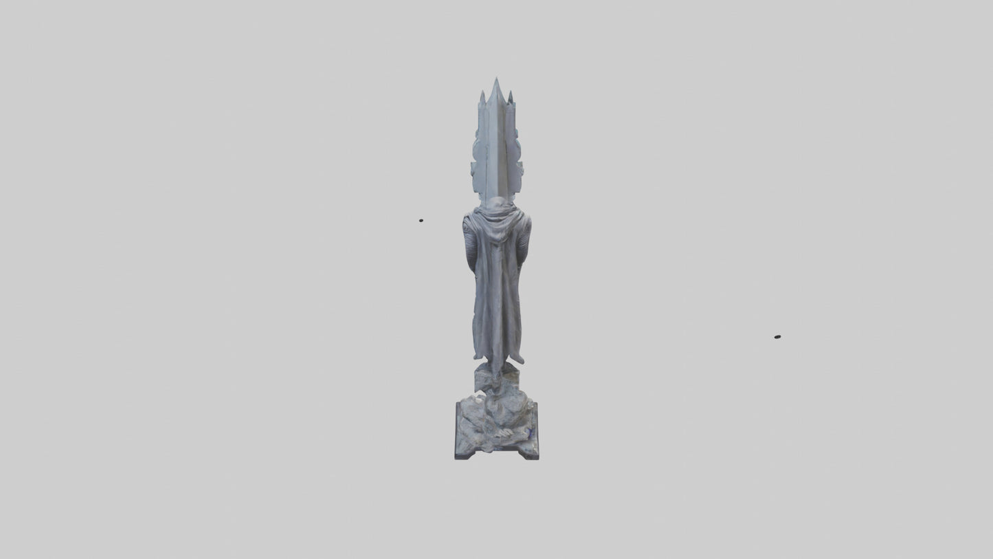 Galactic Reaper statue model 3D model