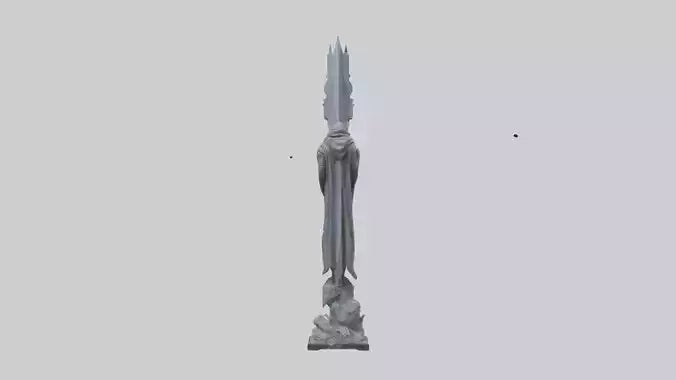 Galactic Reaper statue model 3D model