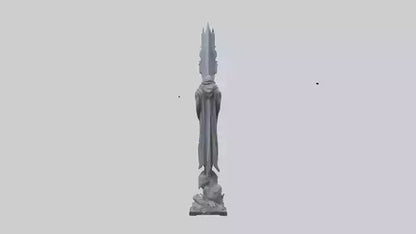 Galactic Reaper statue model 3D model