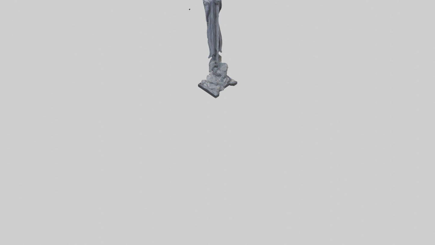 Galactic Reaper statue model 3D model
