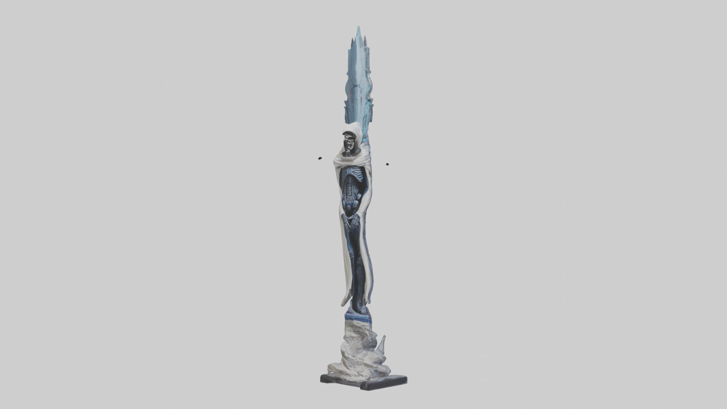 Galactic Reaper statue model 3D model