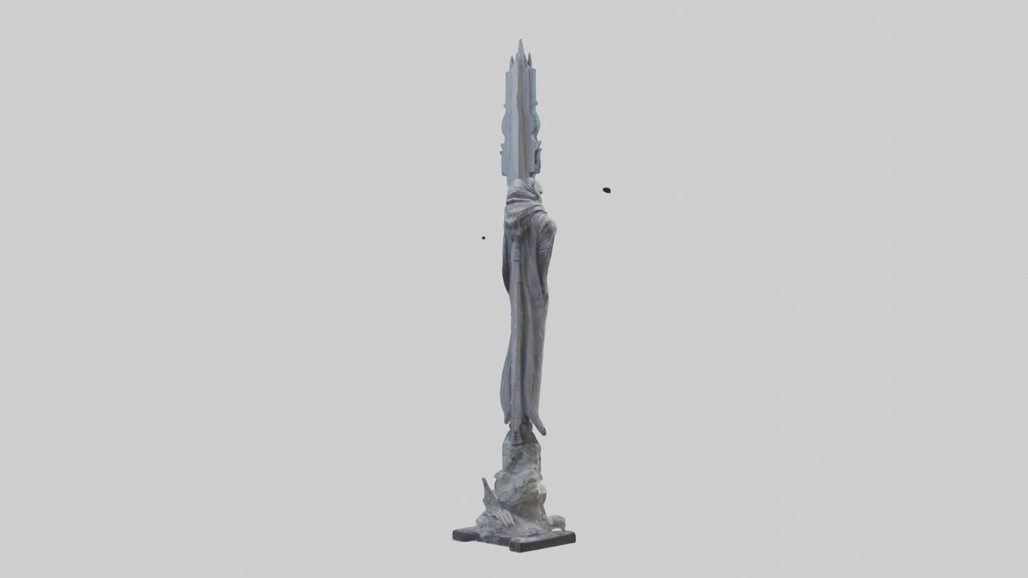 Galactic Reaper statue model 3D model