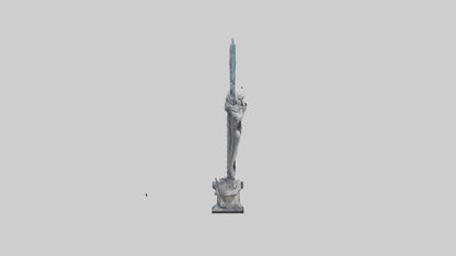 Galactic Reaper statue model 3D model