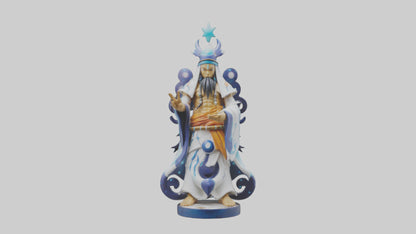 Galactic Shaman King statue model 3D model