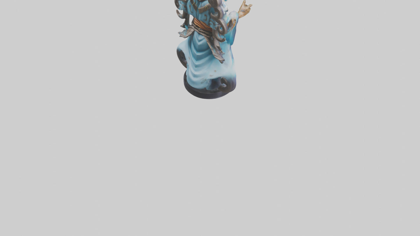 Galactic Shaman King statue model 3D model