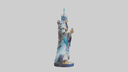 Galactic Shaman King statue model 3D model