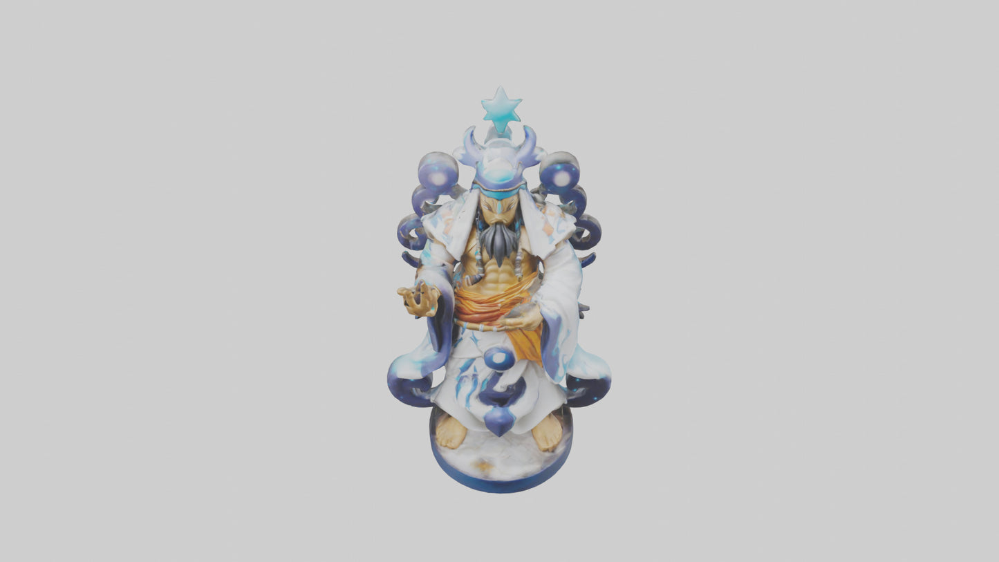 Galactic Shaman King statue model 3D model