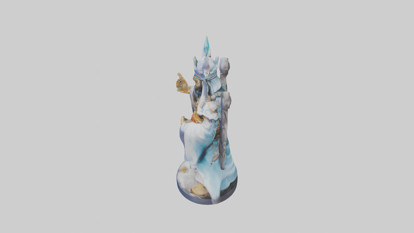 Galactic Shaman King statue model 3D model