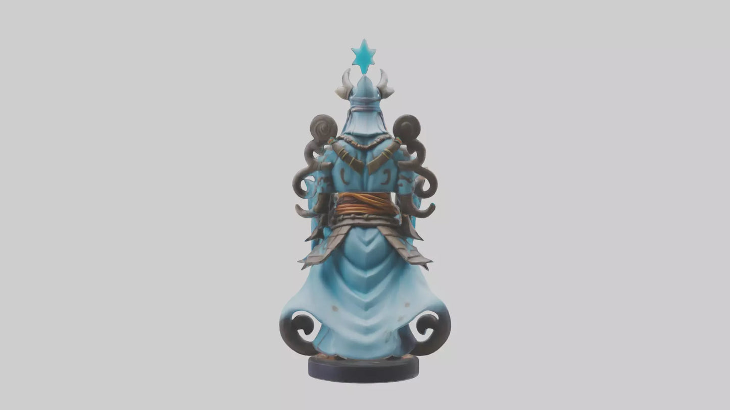 Galactic Shaman King statue model 3D model