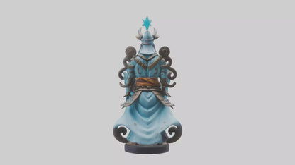 Galactic Shaman King statue model 3D model