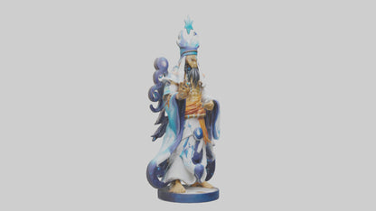 Galactic Shaman King statue model 3D model