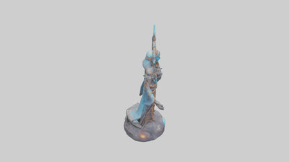 Galactic Shaman statue model 3D model