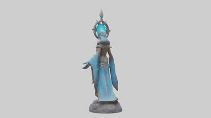 Galactic Shaman statue model 3D model