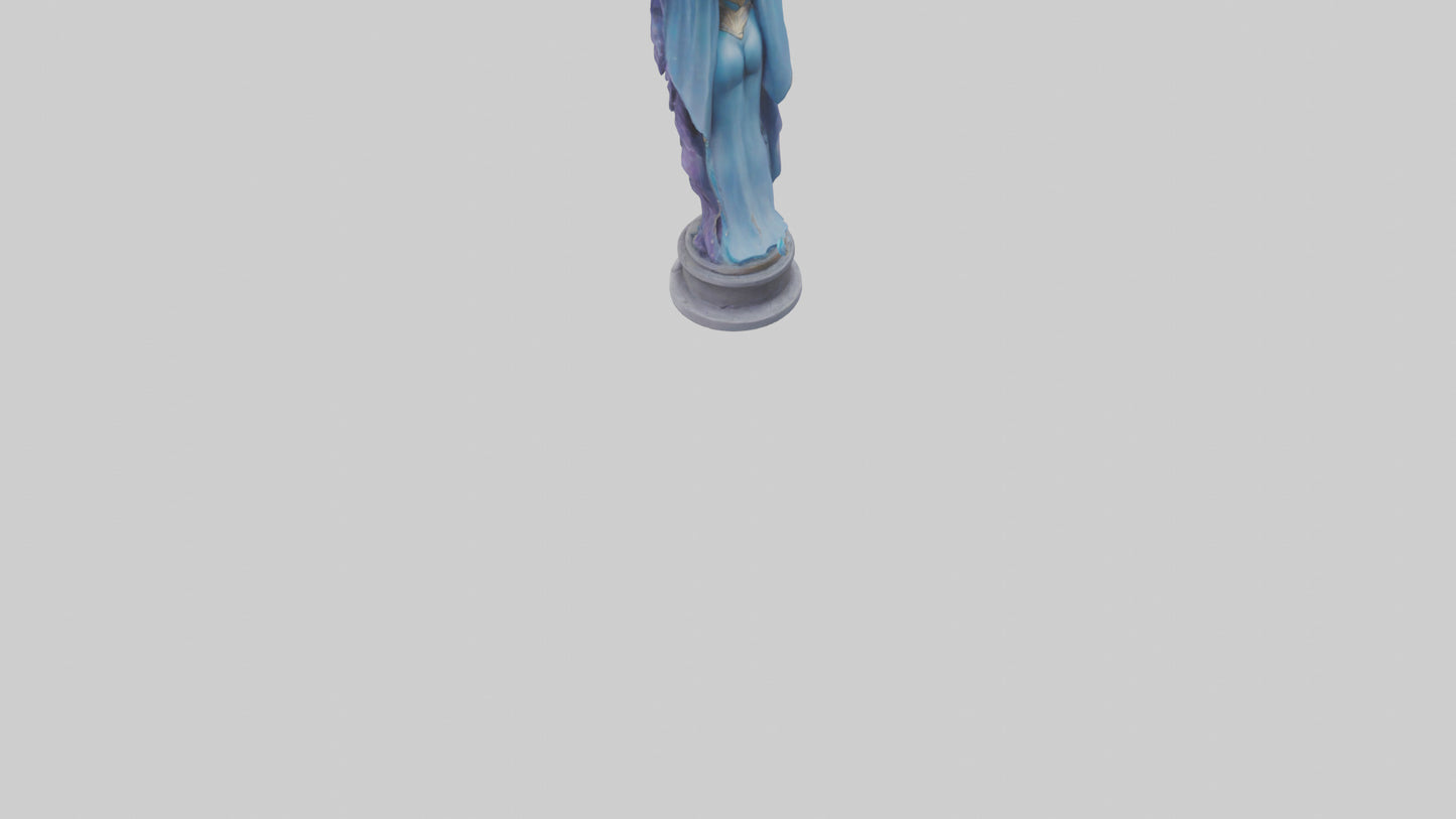 Galactic Sorceress statue model 3D model