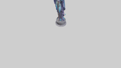 Galactic Sorceress statue model 3D model