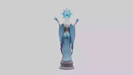 Galactic Sorceress statue model 3D model