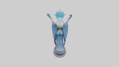 Galactic Sorceress statue model 3D model