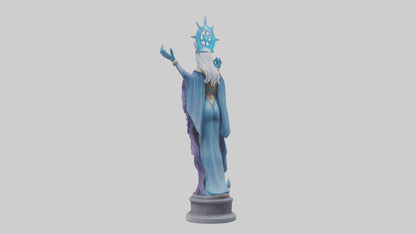 Galactic Sorceress statue model 3D model