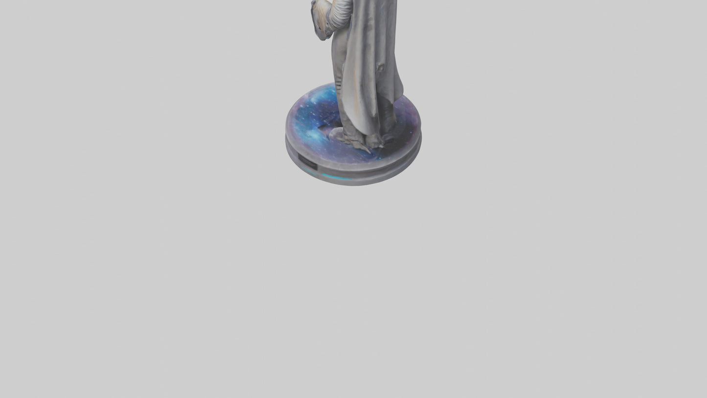 Galactic Wanderer statue model VR / AR / low-poly