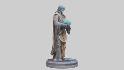 Galactic Wanderer statue model VR / AR / low-poly
