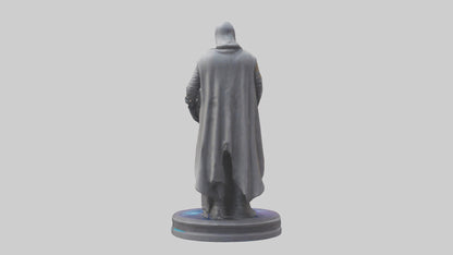 Galactic Wanderer statue model VR / AR / low-poly