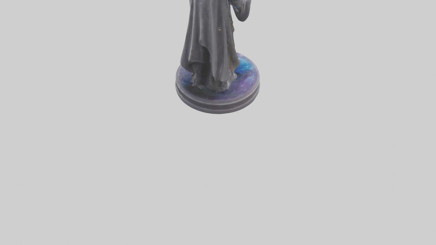 Galactic Wanderer statue model VR / AR / low-poly