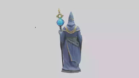 Galactic Wizard statue model 3D model