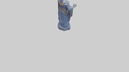 Galactic Wizard statue model 3D model