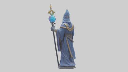 Galactic Wizard statue model 3D model