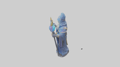 Galactic Wizard statue model 3D model