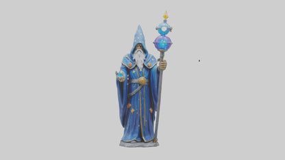 Galactic Wizard statue model 3D model