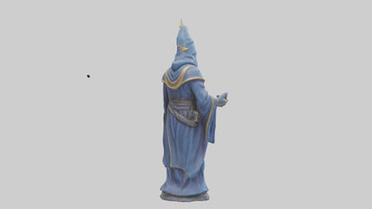 Galactic Wizard statue model 3D model