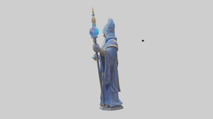 Galactic Wizard statue model 3D model