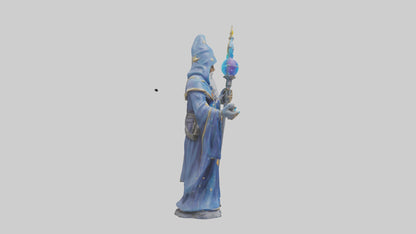Galactic Wizard statue model 3D model