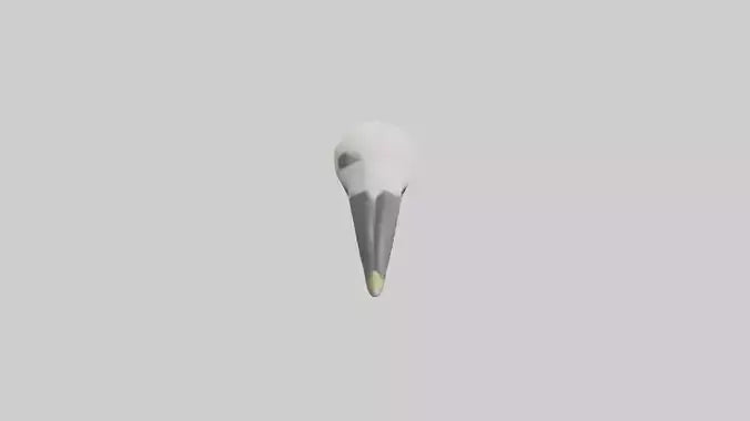 Gannet Beak Model VR / AR / low-poly