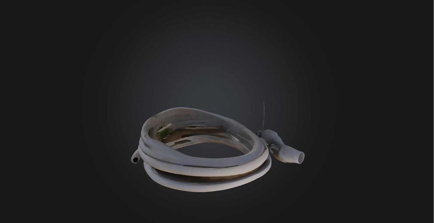 3D model Garden hose VR / AR / low-poly