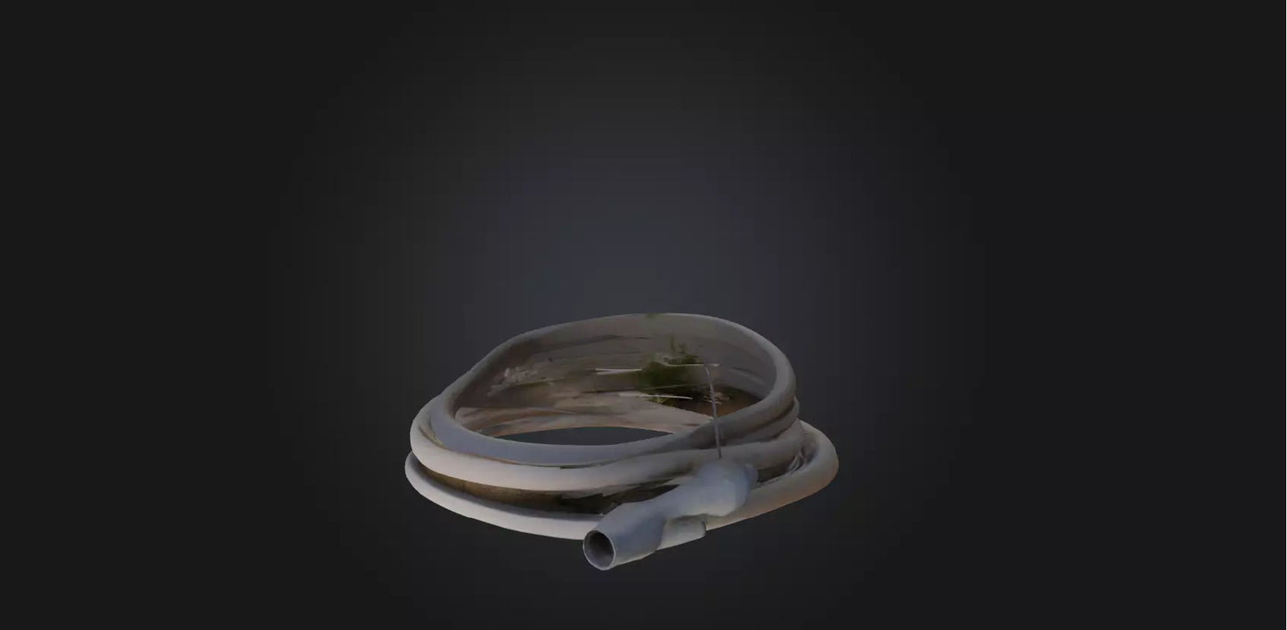 3D model Garden hose VR / AR / low-poly