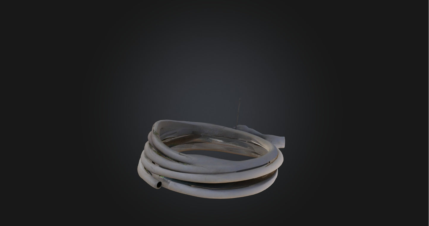 3D model Garden hose VR / AR / low-poly